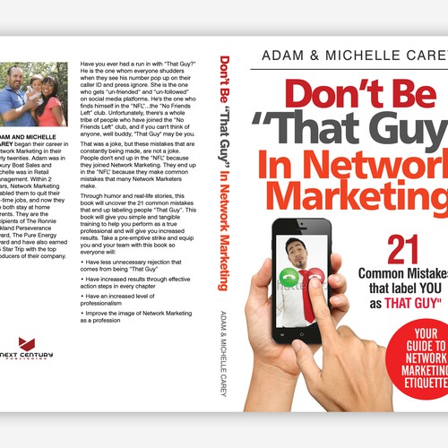 NCP BOOK COVER - Don't Be "That Guy" In Network Marketing Diseño de TRIWIDYATMAKA
