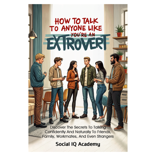 Design a catchy "How To Talk To Anyone" book cover Design by Alexandr_up