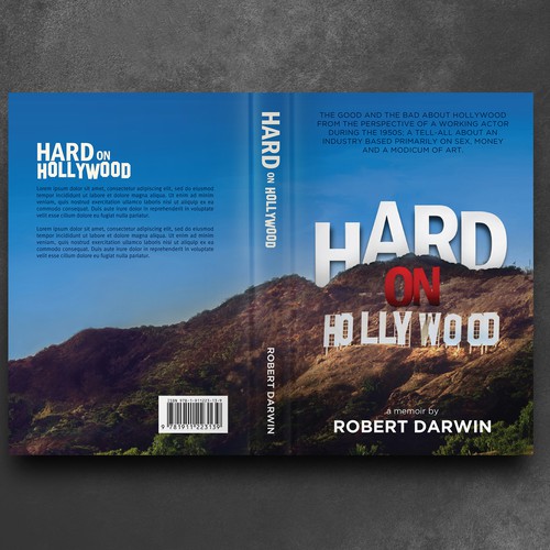 How to Succeed in Hollywood without really trying BOOK COVER DESIGN Design by _Blue_