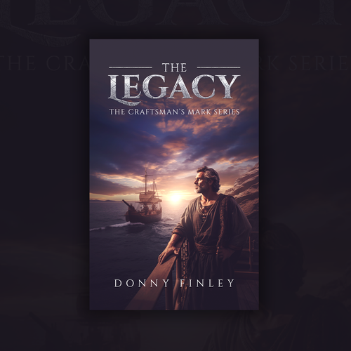 Book cover for epic 1st century story with historical implications Design by lidia.puccetti