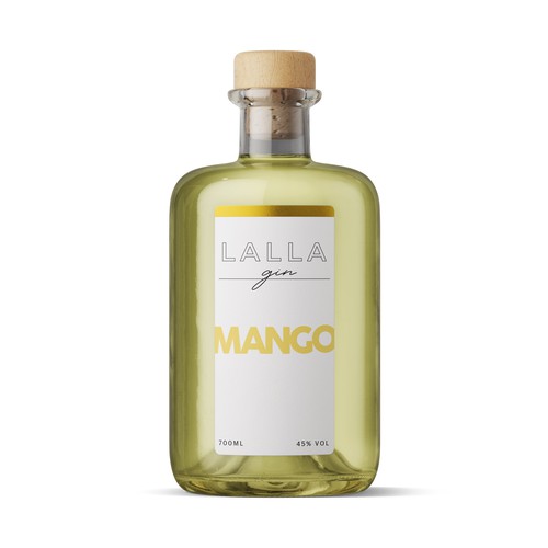 Design a trendy label for a new Gin flavour Design by Shark1@