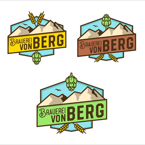 German Craft Brewery Logo Design Design by Novak Radovanovic