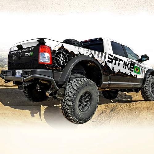 We need a great wrap design for STK EXPEDITION VEHICLES Design by Art Mahno ✔