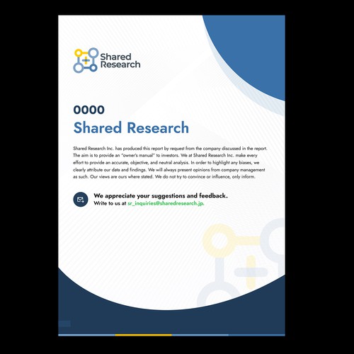 New PDF designs for Company Report Design by Ram Narayan