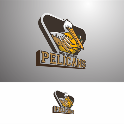99designs community contest: Help brand the New Orleans Pelicans!! Design por CORNELIS