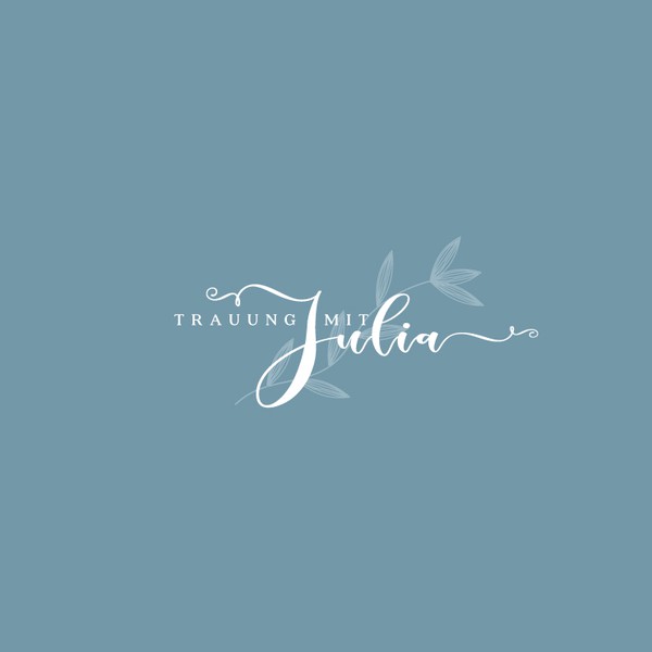 Logo for a wedding service