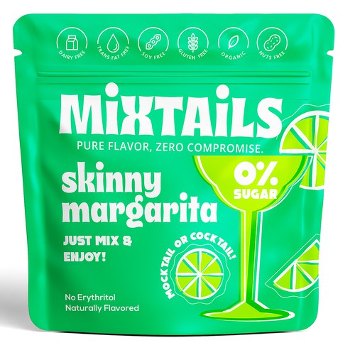 Designs | Packaging for a premium powdered cocktail mix | Product ...