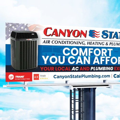 Design An Eye-Catching Billboard For An HVAC Company Design von GrApHiC cReAtIoN™