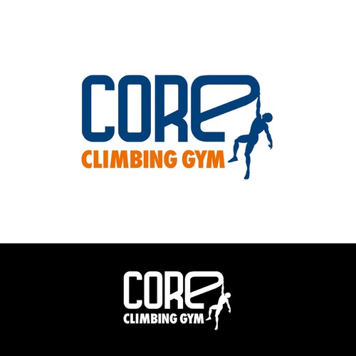 Modern Climbing Gym Logo for The Core Climbing | Logo design contest