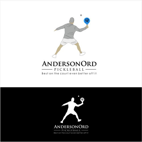 Pickleball logo Design by dimbro