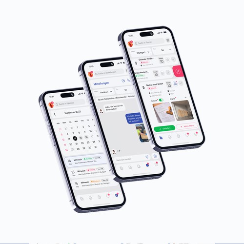 "Gestalte eine App um eine bessere Übersicht und Struktur in unseren Betrieb zu bekommen" winning  by sorene