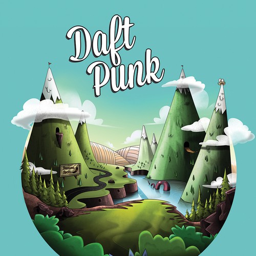 99designs community contest: create a Daft Punk concert poster Design by DeanIra