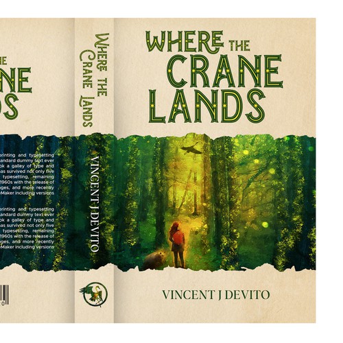 Design cover for a magical book with talking animals Design by tumpa mistry