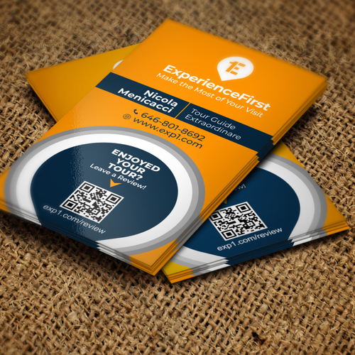 One-Sided Business Card Design for Travel Company Design by mengejar pagi