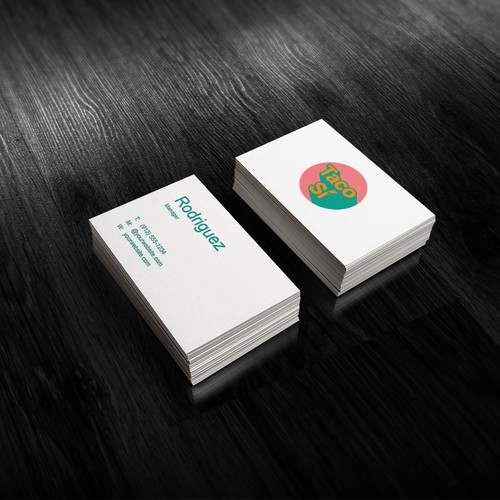 Logo And Business Card For Cool New 24 Hour Tex Mex Delivery Restaurant In Mexico City