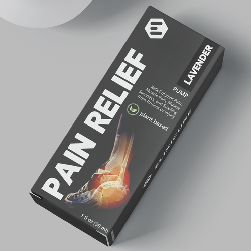 Design Pain Relief Cream Packaging di tiger!