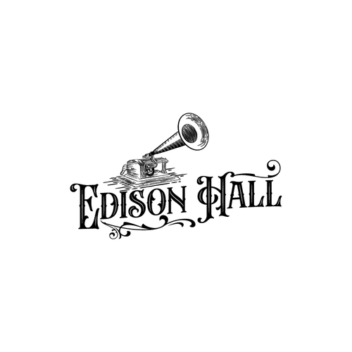 Edison Hall needs a phonograph-inspired logo Design por flynexus