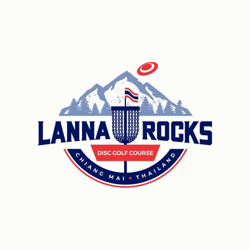 Logo Design for the gorgeous - Lanna Rocks Disc Golf Course - in Chiang Mai Thailand Design by Rozak Ifandi