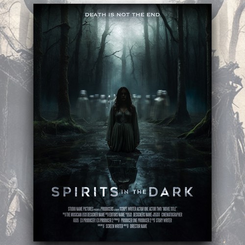 SPIRITS IN THE DARK poster contest Design by 【E-Django】