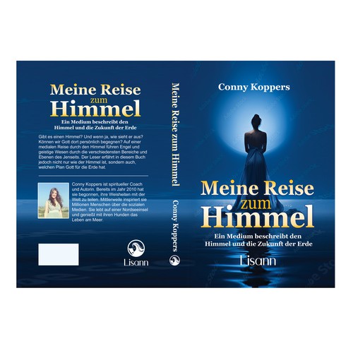 Cover for spiritual book My Journey to Heaven Design by Cover_Design_Expert