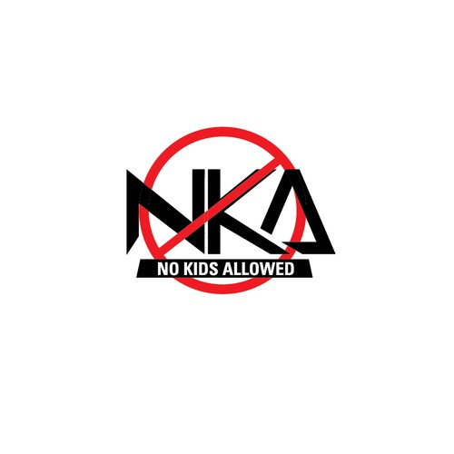 DJ Name Logo Needed for Marketing- NKA (No Kids Allowed) Design by Design Ceylon*