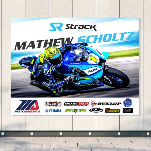 Designs | Strack Racing - MotoAmerica | Poster contest