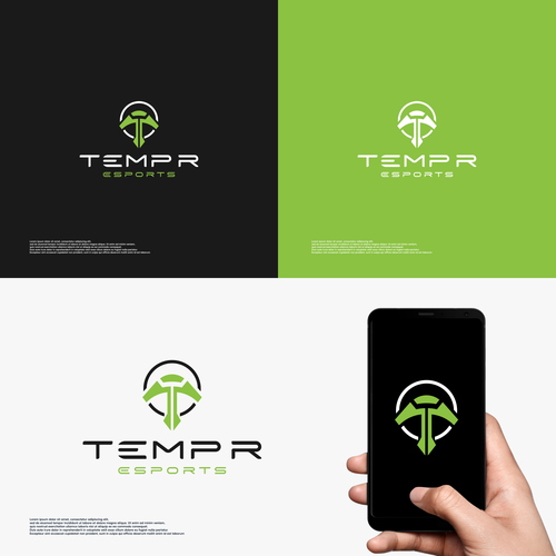 Logo for TEMPR Esports Design by L A T O