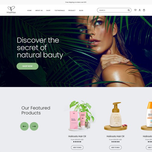 MAAAMAAA Web design contest Design by ⚡️unbox.style⚡️