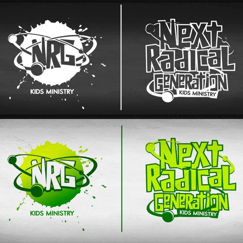 NRG - Be apart of a Kids Ministry start up! Not your typical design contest! Design by HJR