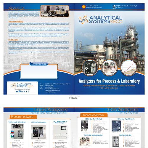 Create engaging product brochure that showcases our oil & gas products Design by Prima Nur Isditira