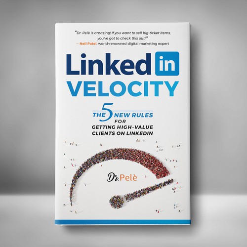 Design the book cover for 'LINKEDIN VELOCITY' Design by Klassic Designs