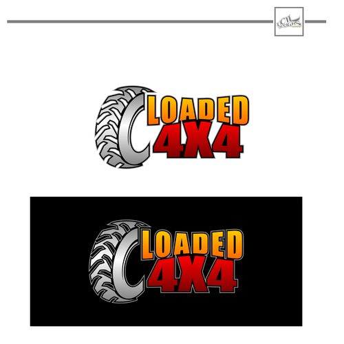 Create a logo for Loaded 4X4 Design by UCILdesigns