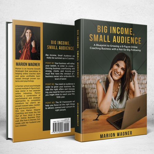 Book cover design to appeal to online entrepreneurs Design by Luigi99