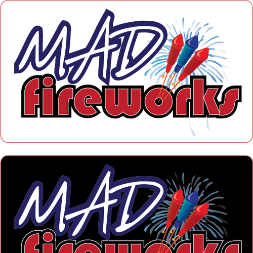 Help MAD Fireworks with a new logo Design von MevenZ