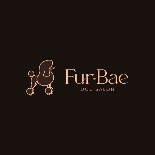 Design a logo/branding for Fur-Bae (slogan: Before Anything Else) luxury dog wellness/lifestyle biz Design by Lee Chatte