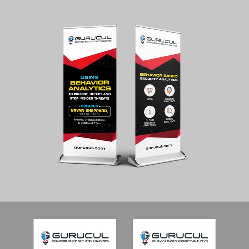 Financial - Pull Up Banner Design by Krishna Arts