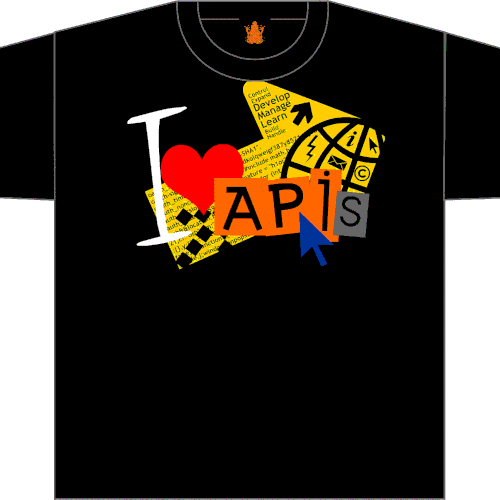 t-shirt design for Apigee Diseño de Kean07