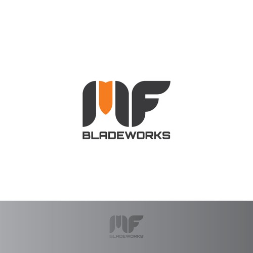 MF BladeWorks needs a bold twist on a logo. Design by zagorel