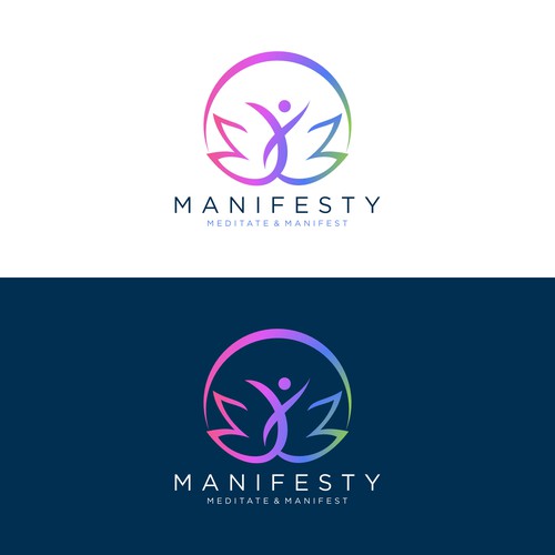 clarutさんのicon & logo for meditation & manifesting appデザイン