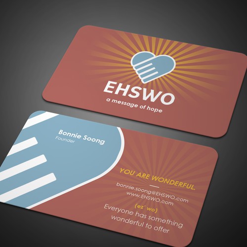 A Cool, Fun Business Card That's Not Really A Business Card - Have fun with this!!!  EHSWO.com Design von CurveSky™ ☑️