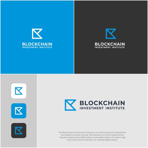 Blockchain creative logo contest Design by The Daydreamer Std