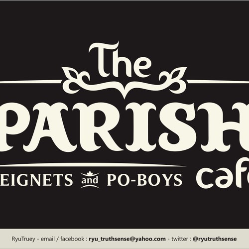 The Parish Cafe needs a new sinage Diseño de Zendy Brand