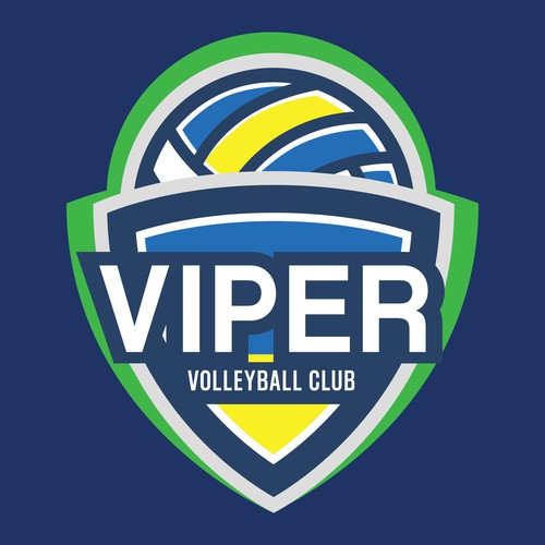 Club Volleyball logo - Viper volleyball Design by AS27designs