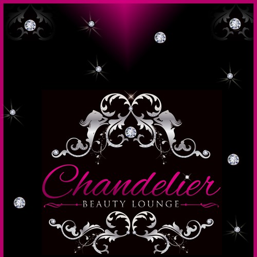 Chandelier Beauty Lounge Salon needs a new postcard or flyer Design por NikkiTikki