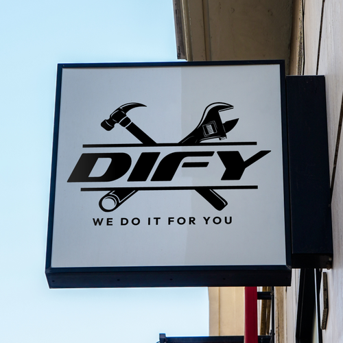 DIFY Logo Design by zafranqamraa