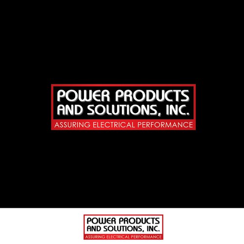 logo for Power Products and Solutions, Inc. Logo design contest