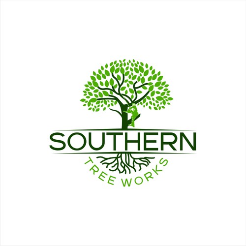 sleek and professional logo for a tree business Design by Sanchitaluck7