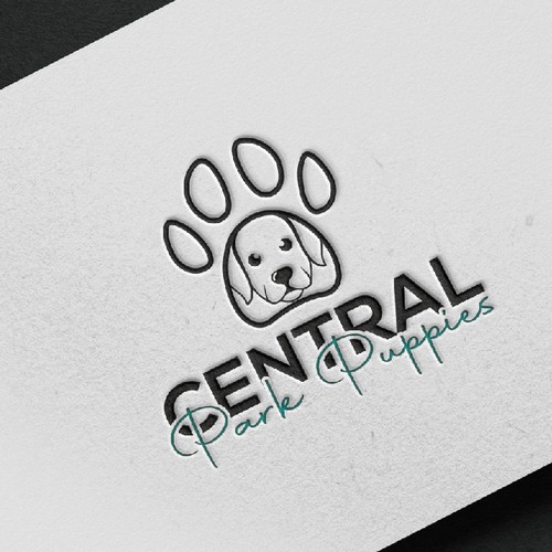 Design a heartfelt, modern logo for a brand that brings families and puppies together. Design by ✦✦ArtRasu✦✦