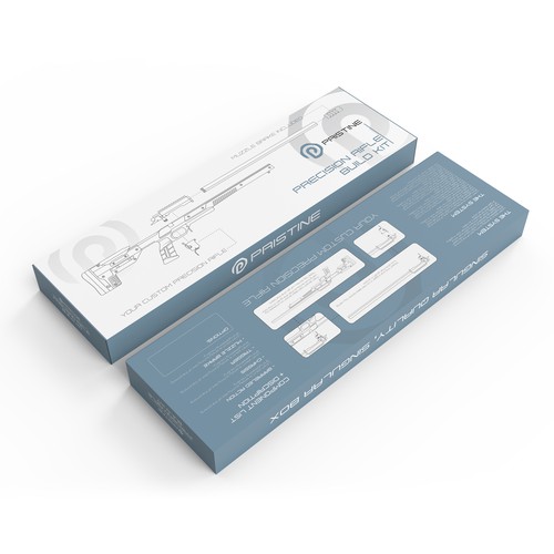 We need some high-caliber designs for our *market-first* Rifle Build Kit packaging! Design by Muhiuddin99