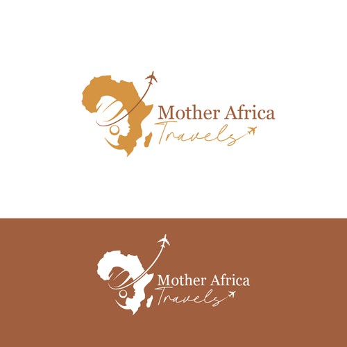 Logo for Mother Africa Travels Design by Anand shaw